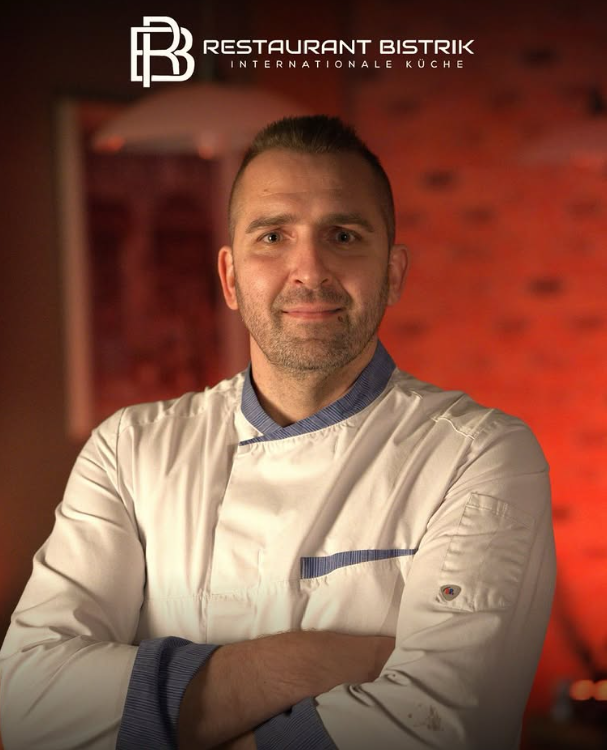 Küchenchef im Restaurant Bistrik